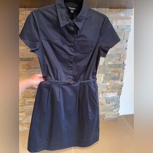 ✨Banana Republic Navy Blue Shirtdress✨